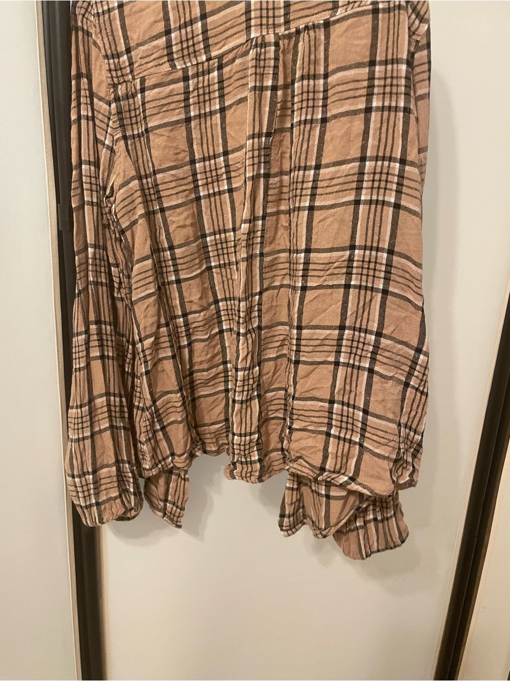 Plaid Button-Up - Picture 2 of 2